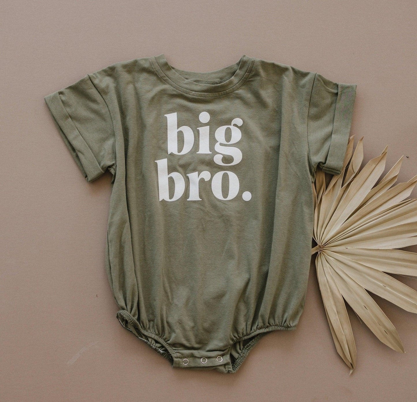 Big Bro T - Shirt Romper - more colors - Little Joy Co.