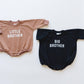 Big Brother Sweatshirt Romper - Little Joy Co.