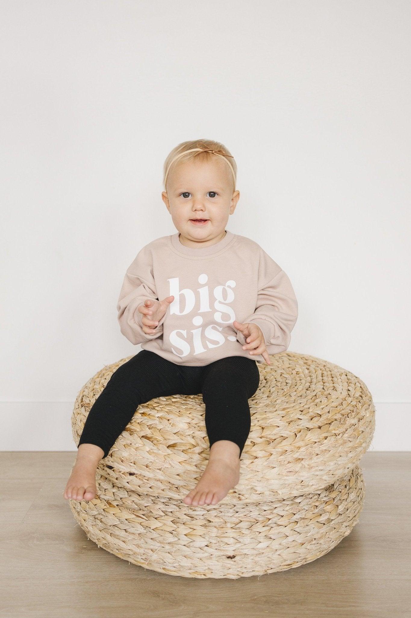 Big Sis Crewneck Sweatshirt - more colors - Little Joy Co.