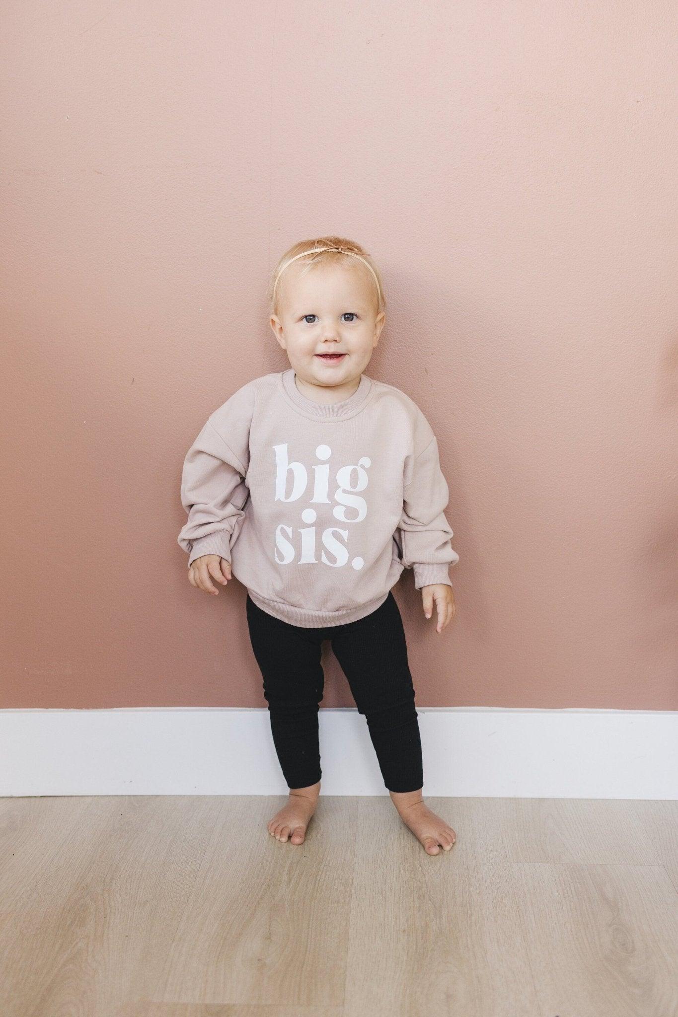 Big Sis Crewneck Sweatshirt - more colors - Little Joy Co.