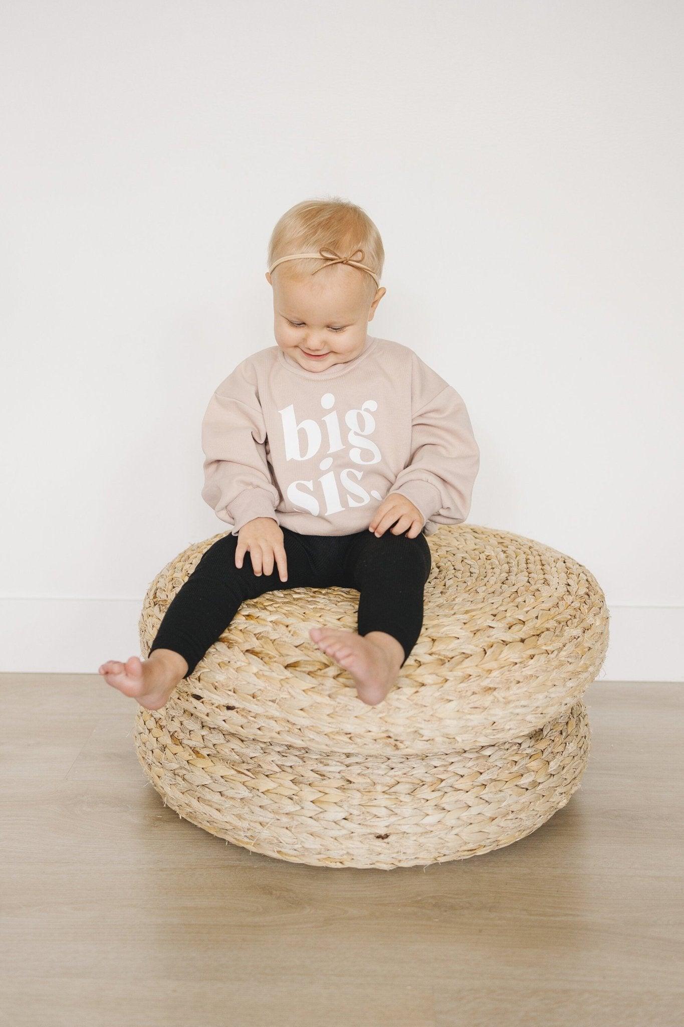 Big Sis Crewneck Sweatshirt - more colors - Little Joy Co.