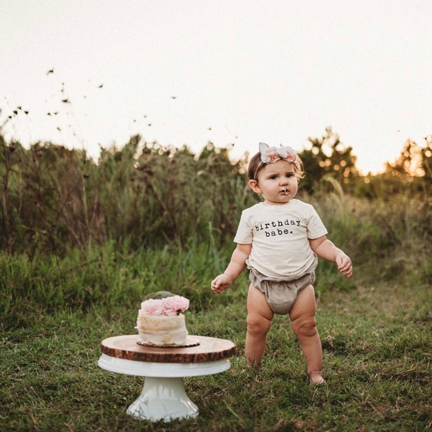 Birthday Babe, Organic, Tee, Toddler, Baby, Boy, Girl, Kids, Clothes, Outfit, Unisex, Gender Neutral, Organic Cotton, Quote, Laurel