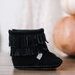 Black Cozy Boot