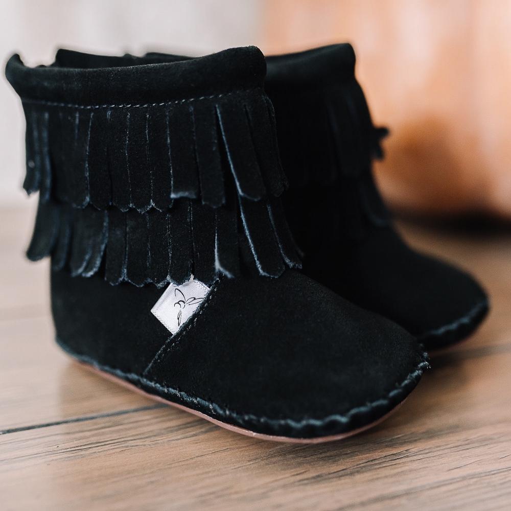 Black Cozy Boot