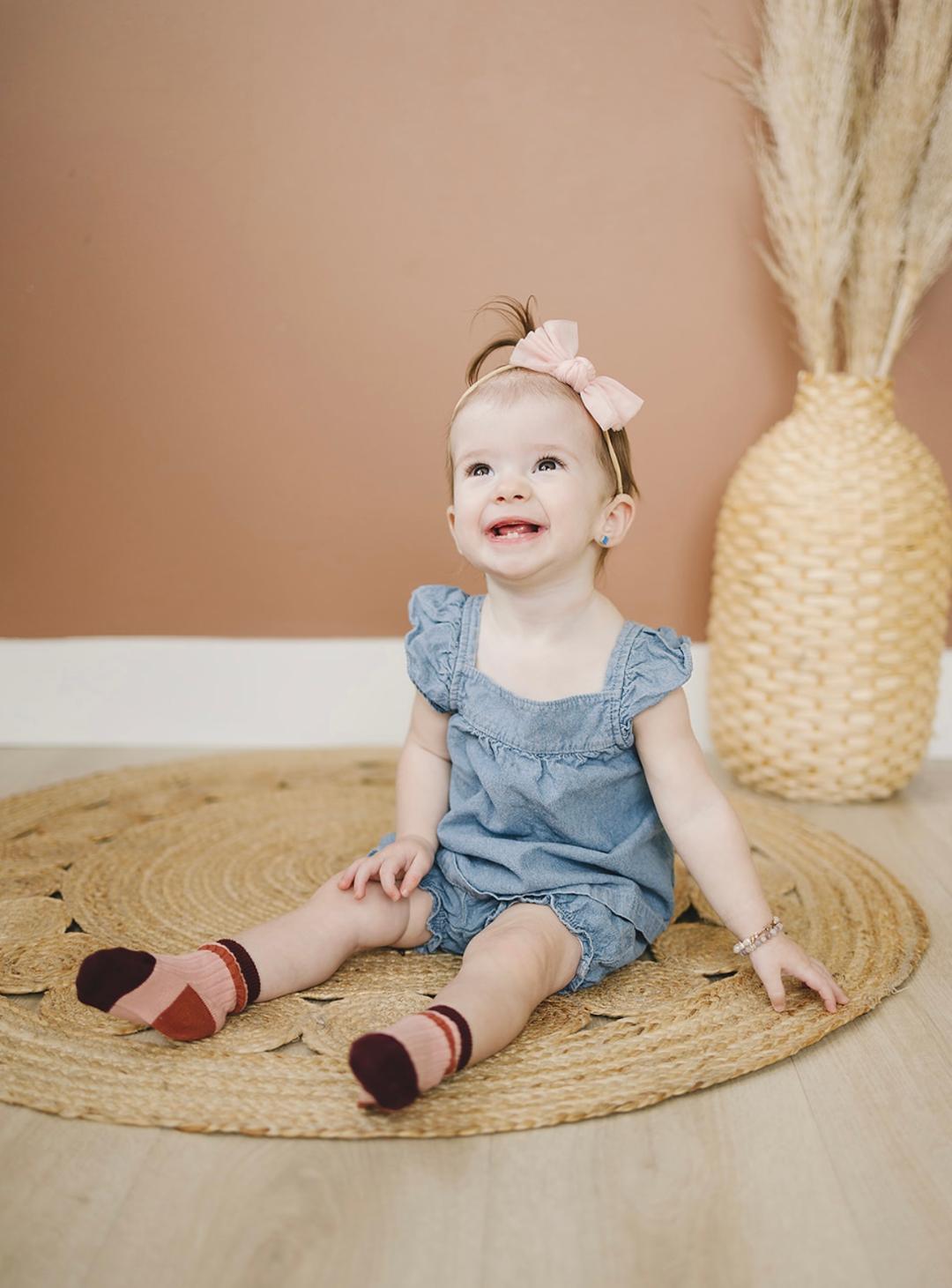 Blush Tulle Bow - Little Joy Co.