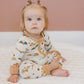 Boho Bats Bamboo Zippy Romper - Little Joy Co.