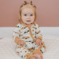 Boho Bats Bamboo Zippy Romper - Little Joy Co.