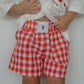 Child Boxer Shorts | Scarlet Gingham