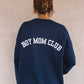 boy mom club crewneck