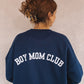 boy mom club crewneck