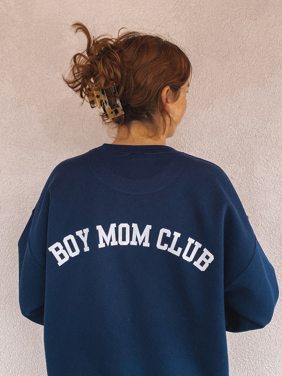 boy mom club crewneck