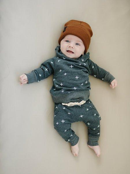 Brown Mebie Baby Beanie - Little Joy Co.