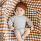 Brown Mebie Baby Beanie - Little Joy Co.