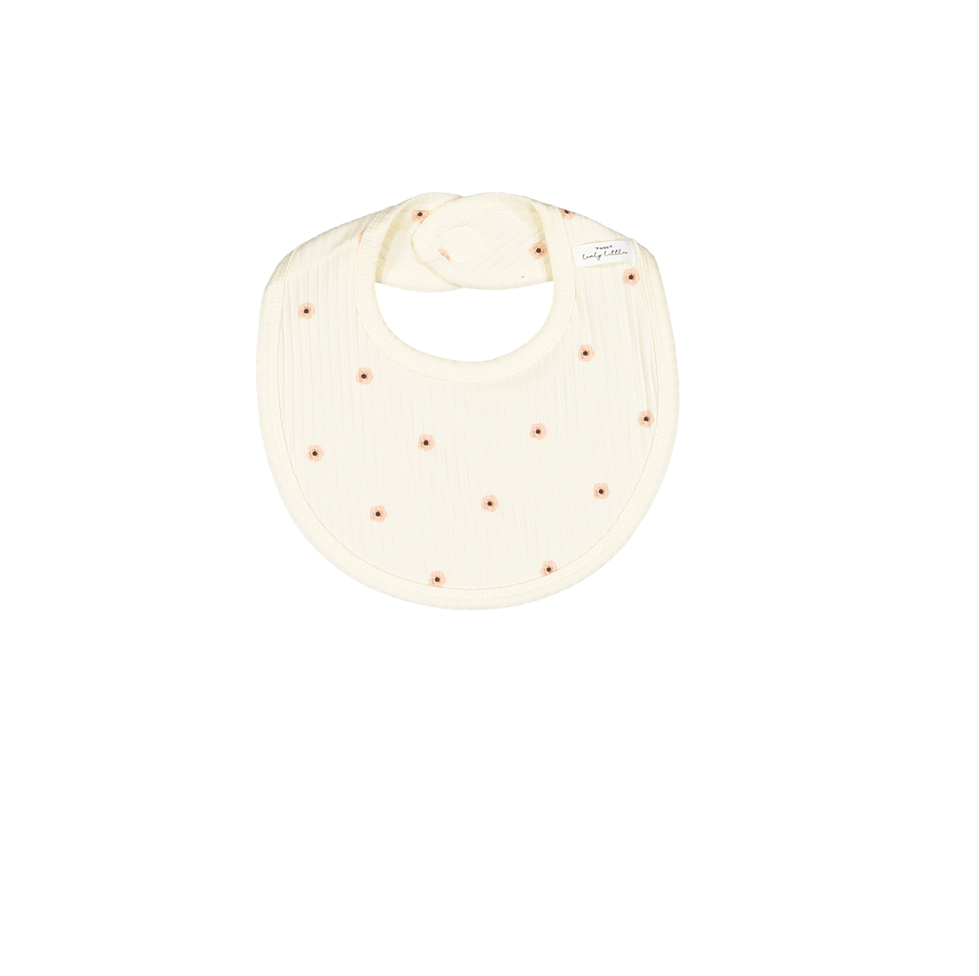 The Printed Bib - Butter Flower