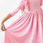 Bubblegum Pink Ruffle Twirl Dress