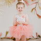 Peach Rainbow Tank Tutu Leotard