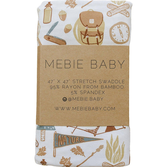 Camping Trip Bamboo Stretch Swaddle - Little Joy Co.