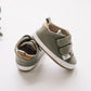 Casual Army Green Low Top {Premium Leather} - Little Joy Co.