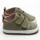 Casual Army Green Low Top {Premium Leather} - Little Joy Co.