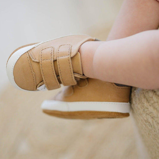 Casual Desert Sand Low Top {Premium Leather} - Little Joy Co.