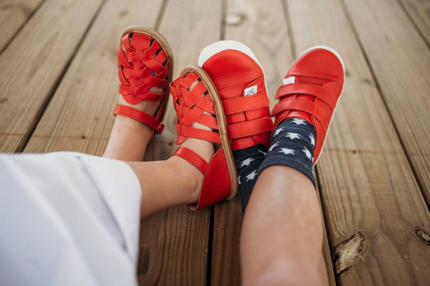 Casual Red Low Top - Little Joy Co.