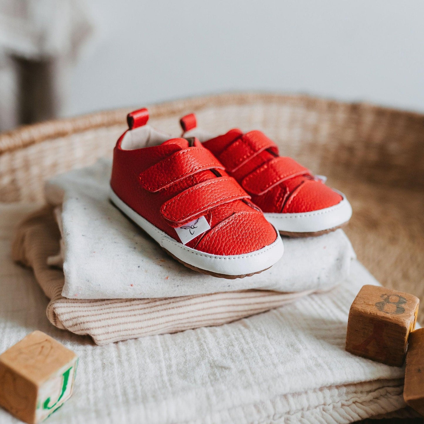 Casual Red Low Top - Little Joy Co.