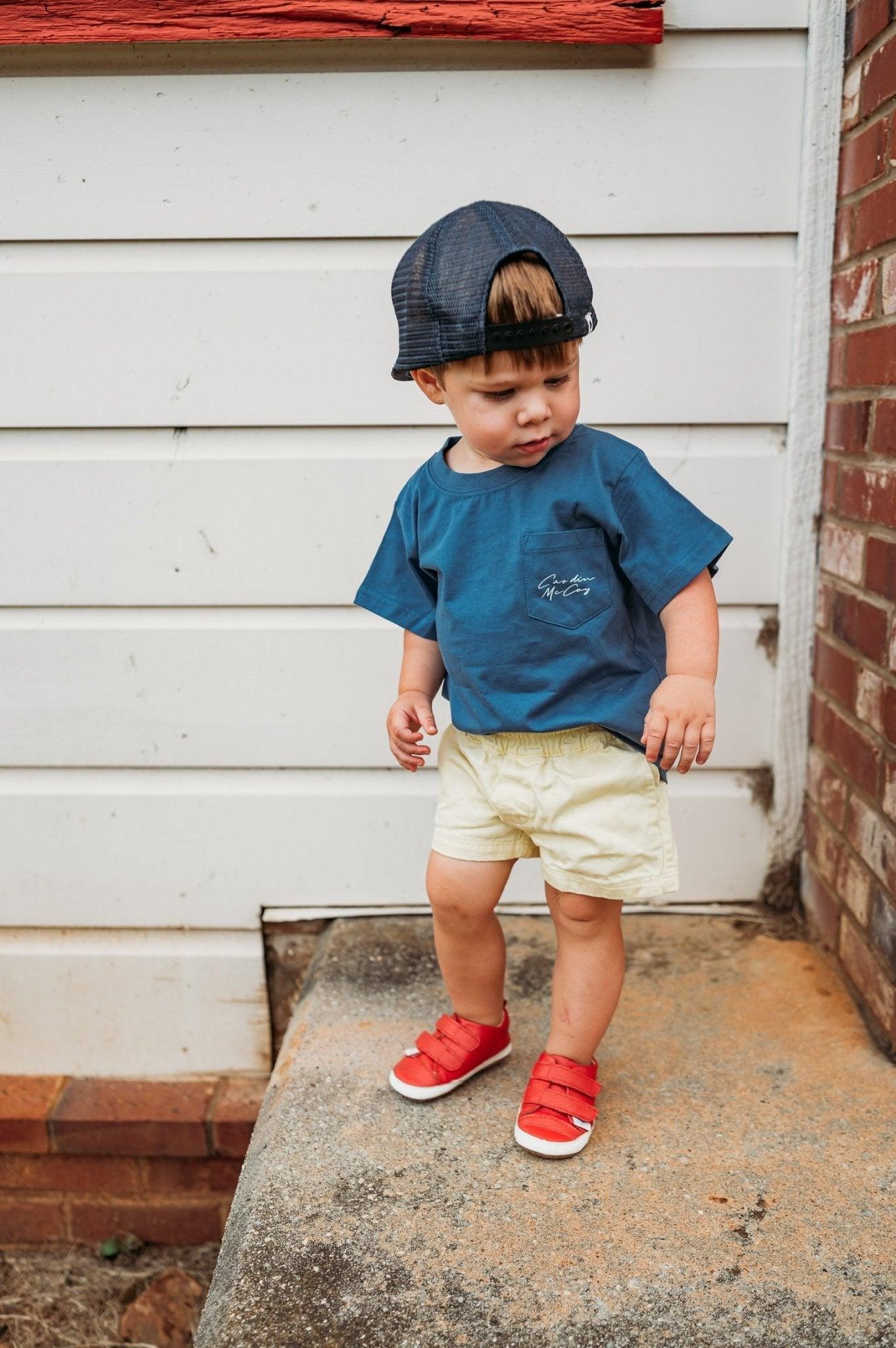 Casual Red Low Top - Little Joy Co.