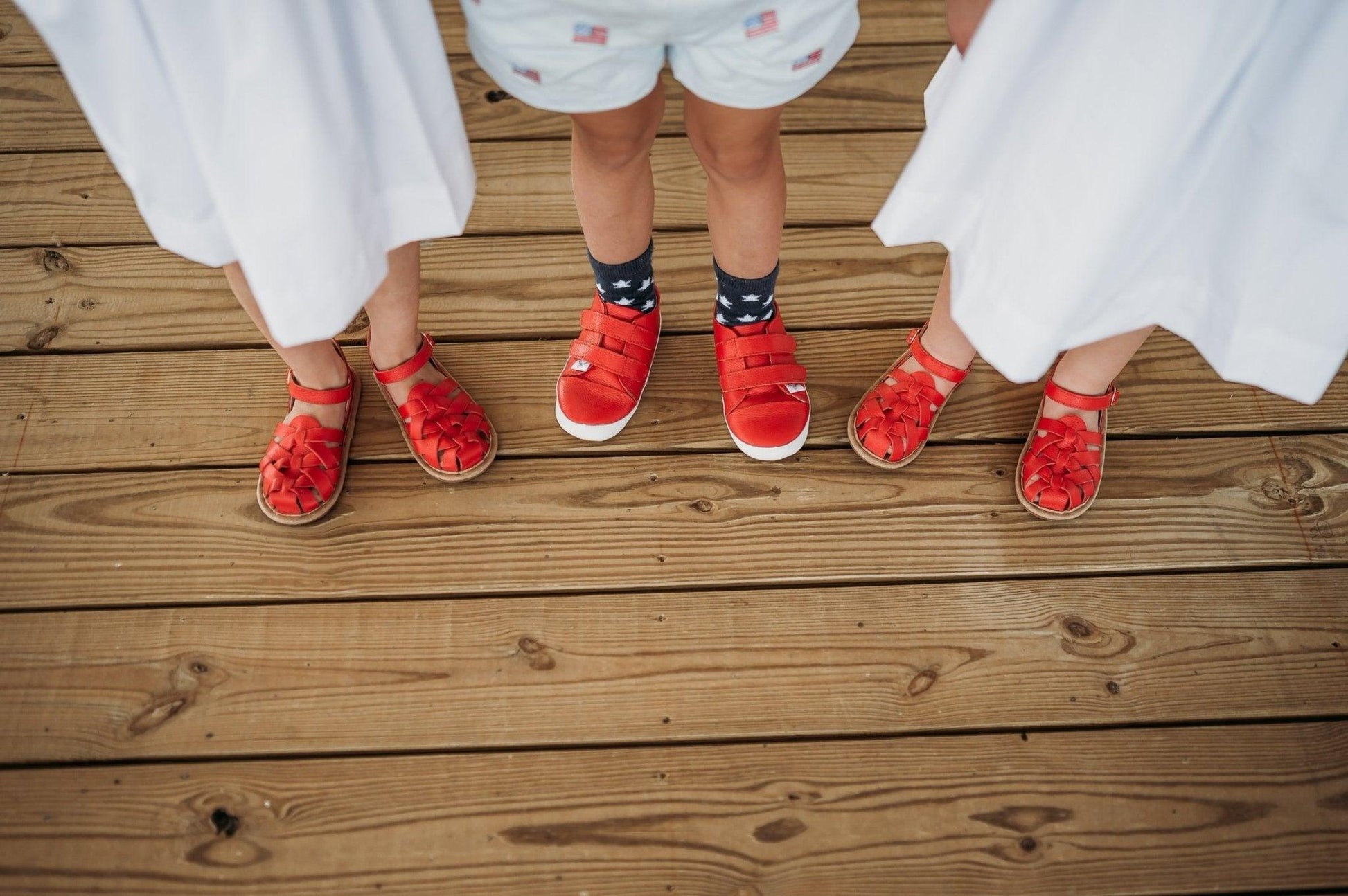 Casual Red Low Top - Little Joy Co.