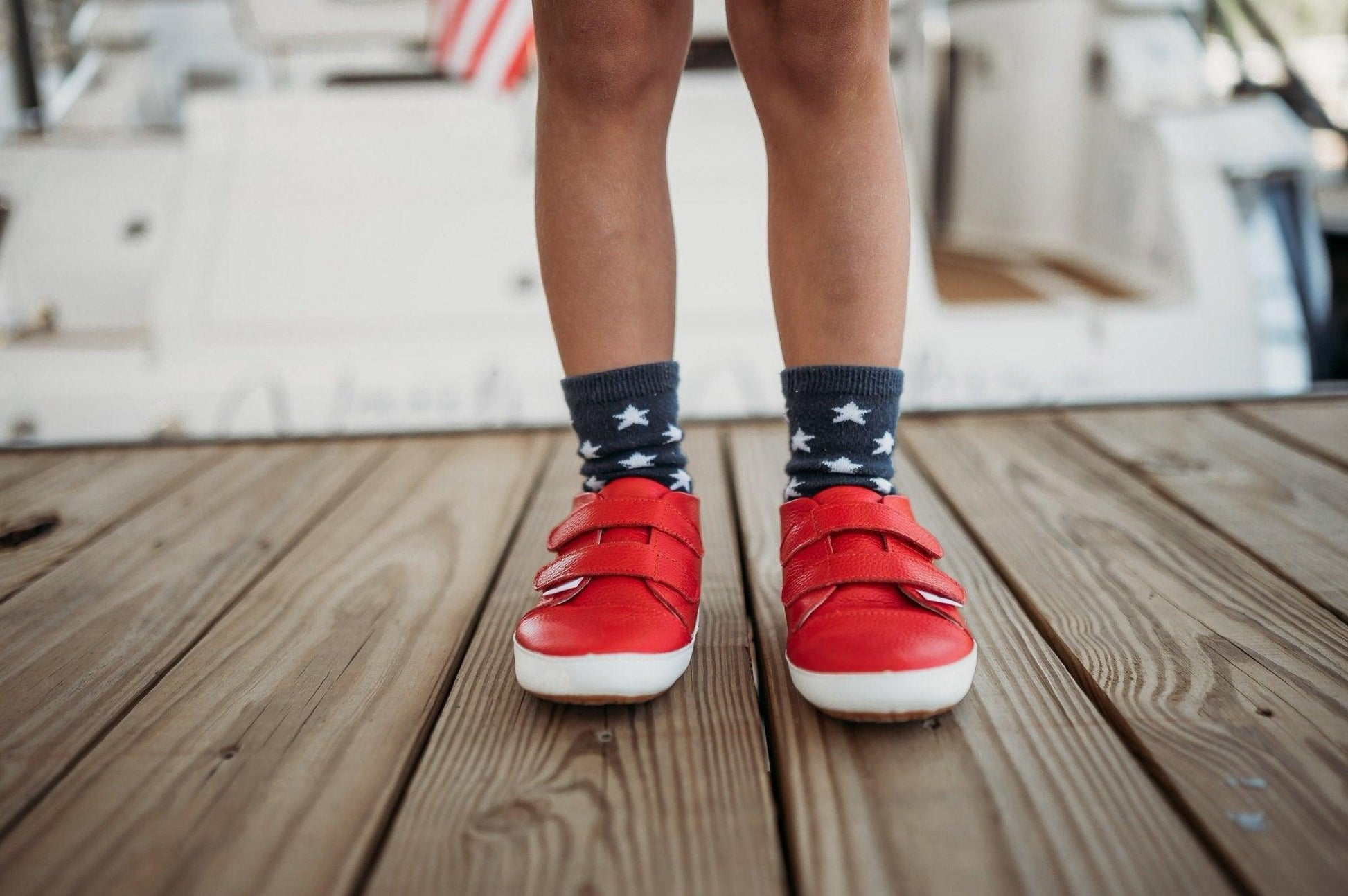 Casual Red Low Top - Little Joy Co.