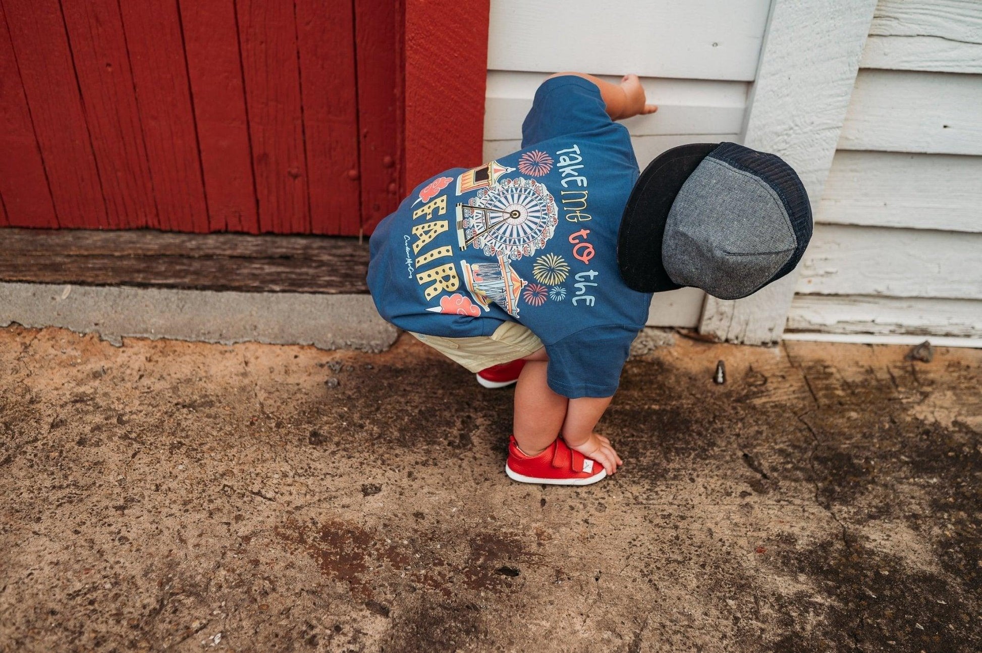 Casual Red Low Top - Little Joy Co.