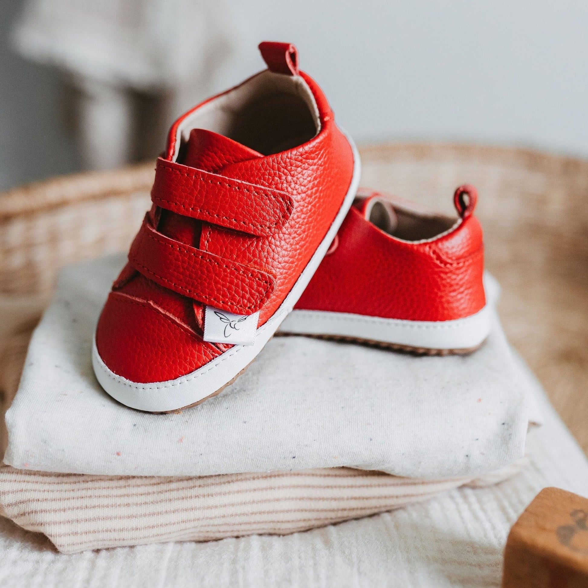 Casual Red Low Top - Little Joy Co.