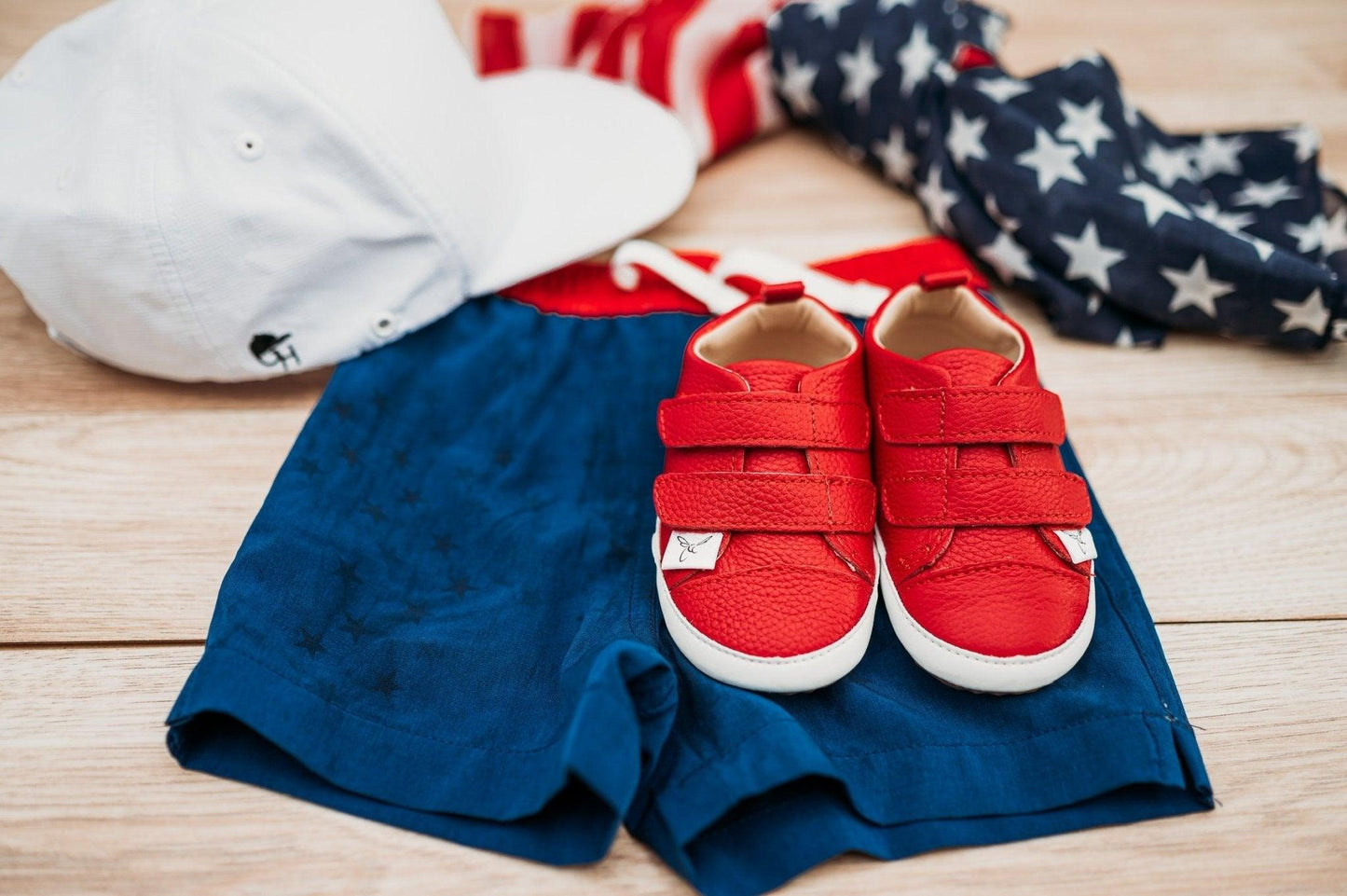 Casual Red Low Top - Little Joy Co.