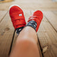 Casual Red Low Top - Little Joy Co.