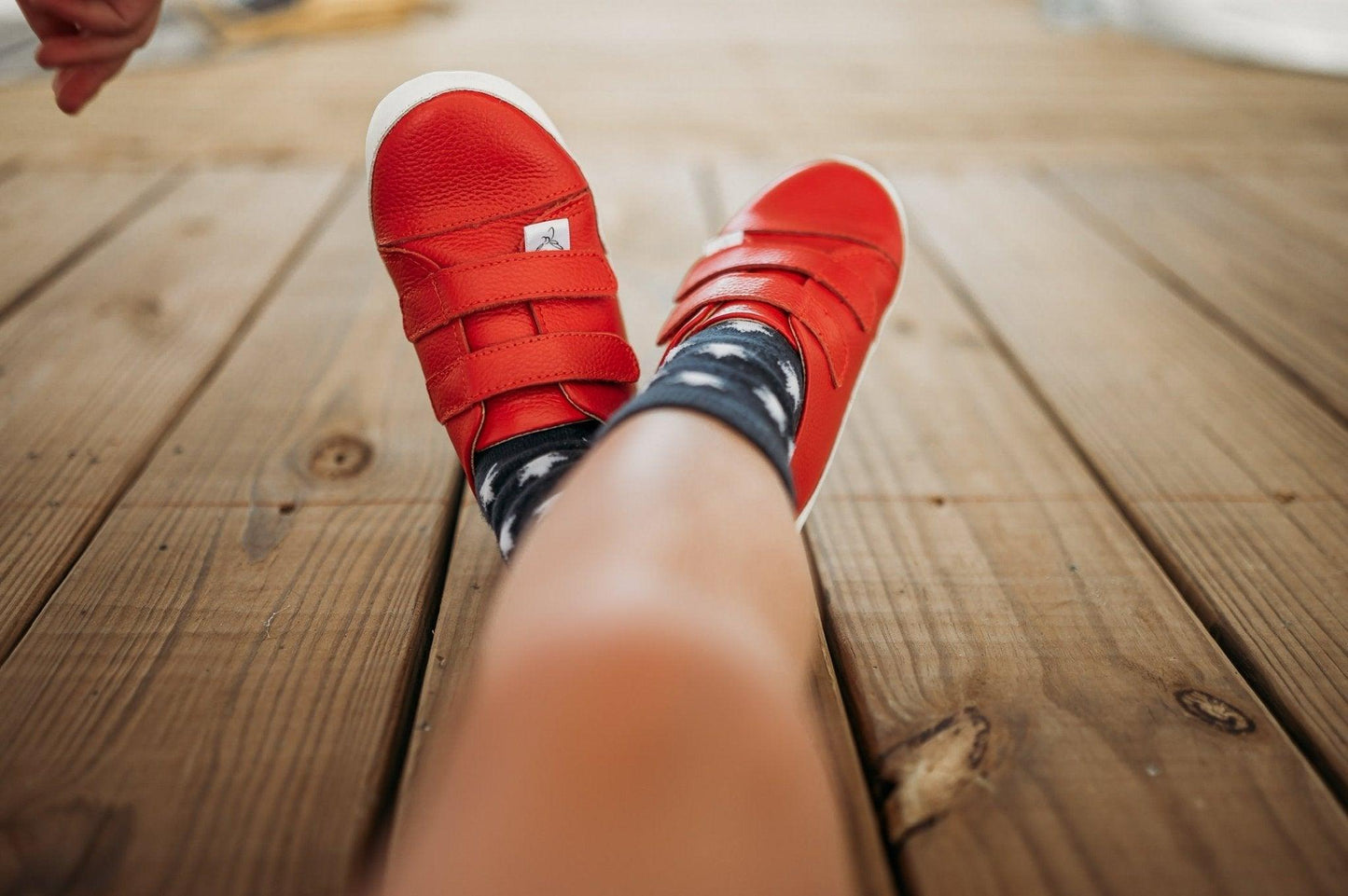 Casual Red Low Top - Little Joy Co.