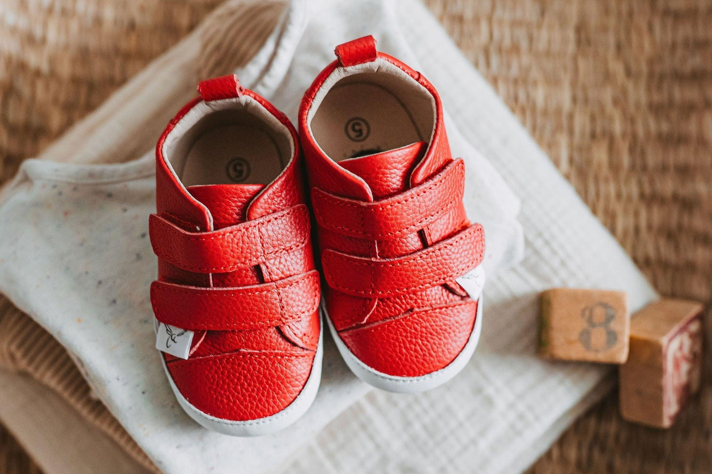 Casual Red Low Top - Little Joy Co.