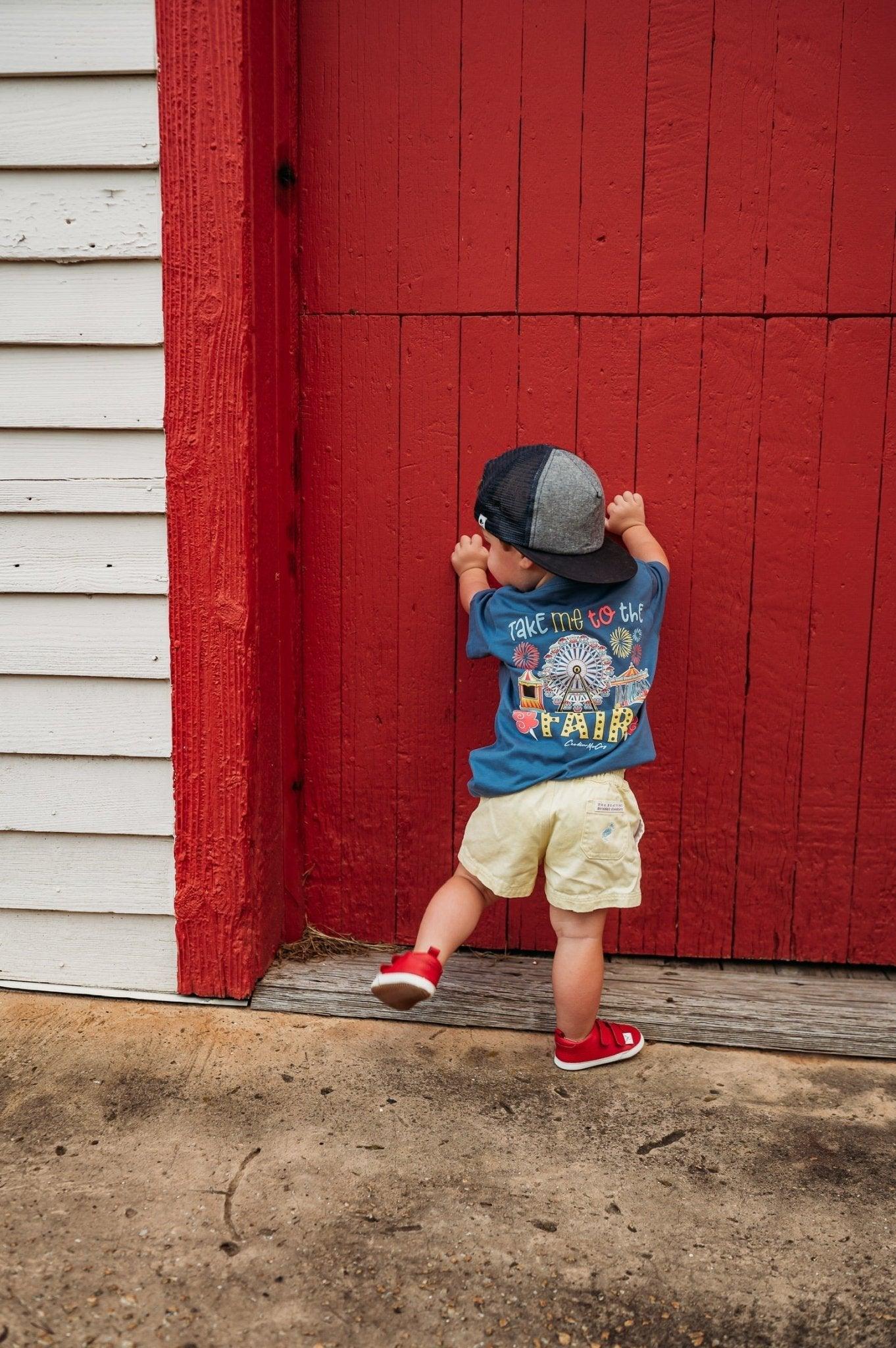 Casual Red Low Top - Little Joy Co.