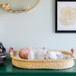 Changing Basket<br>Brown+Cream Handle