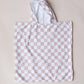 Checkered Beach Towel Poncho - Little Joy Co.