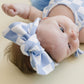 Checkered Headband | Blue