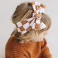 Checkered Headband | Copper