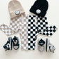 Checkered Leggings | Black