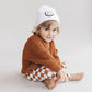 Checkered Leggings | Copper