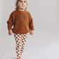 Checkered Leggings | Copper