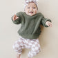 Checkered Leggings | Latte