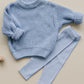 Chunky Knit Sweater | Blue