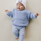 Chunky Knit Sweater | Blue