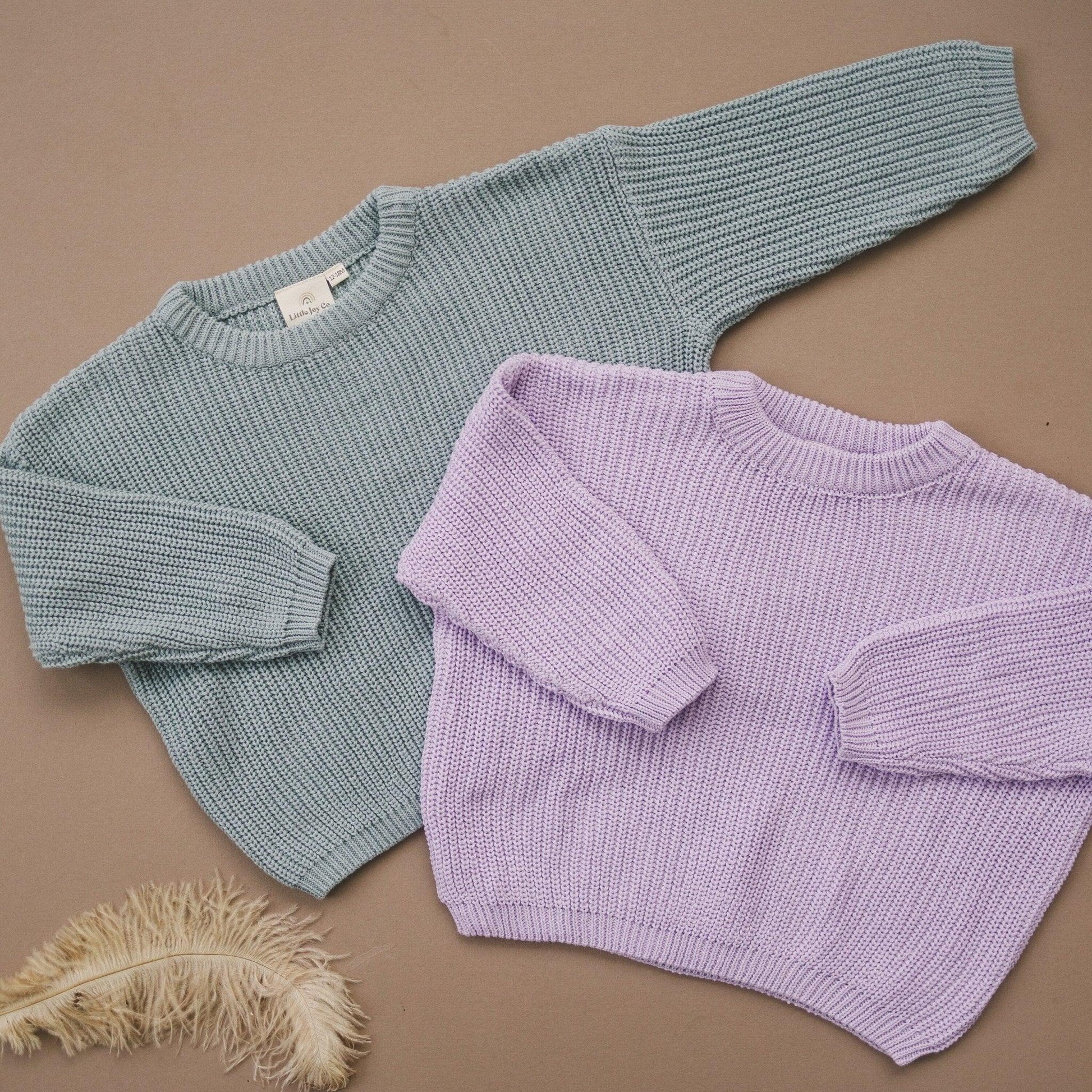 Chunky Knit Sweater - more colors - Little Joy Co.