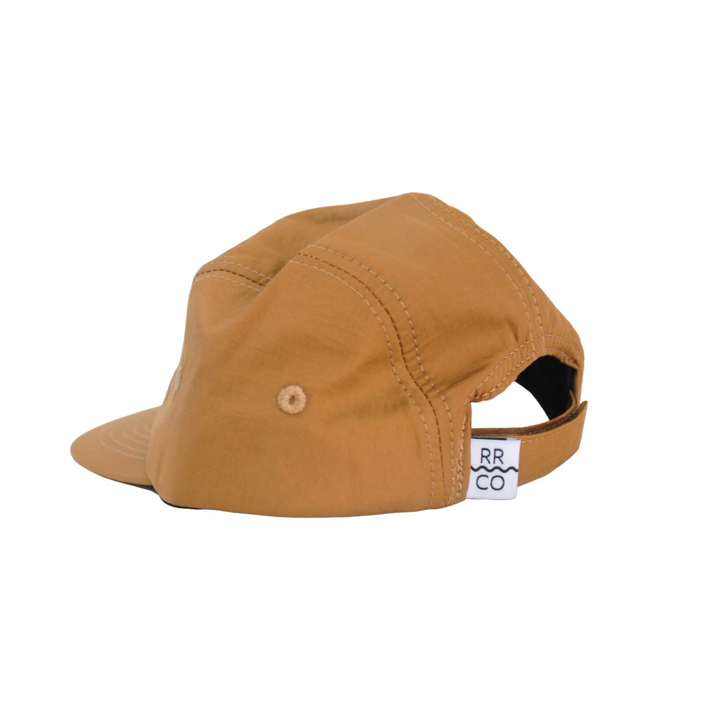 Nylon Five-Panel Hat in Clay