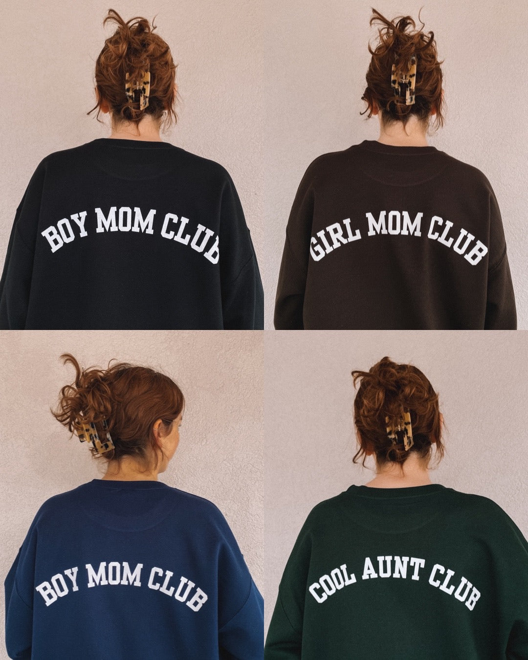 girl mom club crewneck