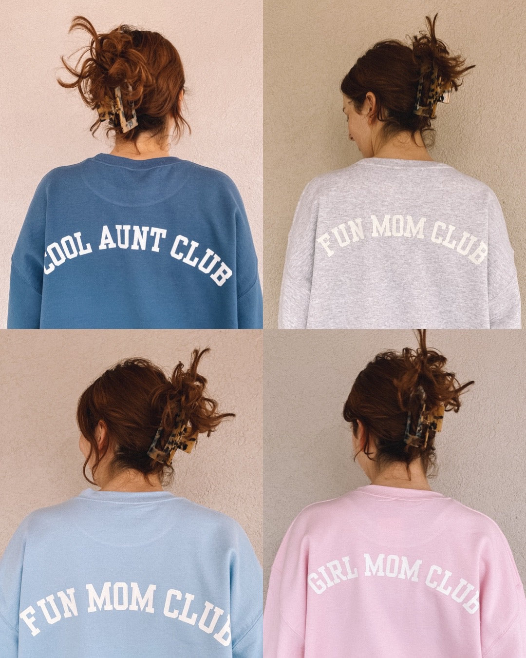 boy mom club crewneck